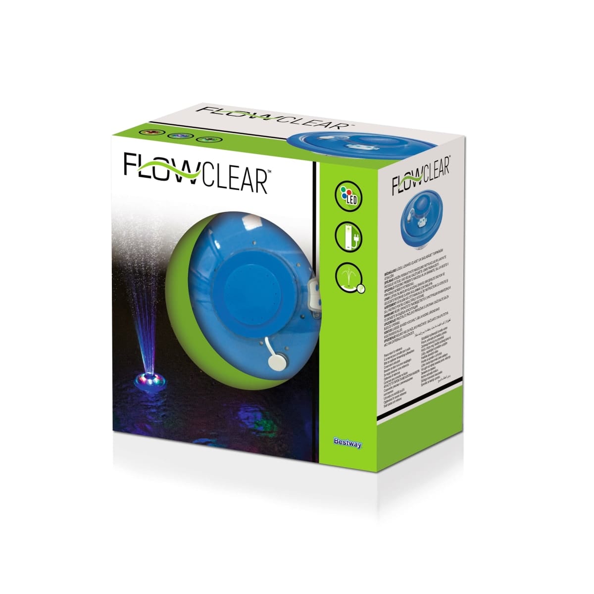 Bricocenter FONTANA PER PISCINA GALLEGGIANTE A LED