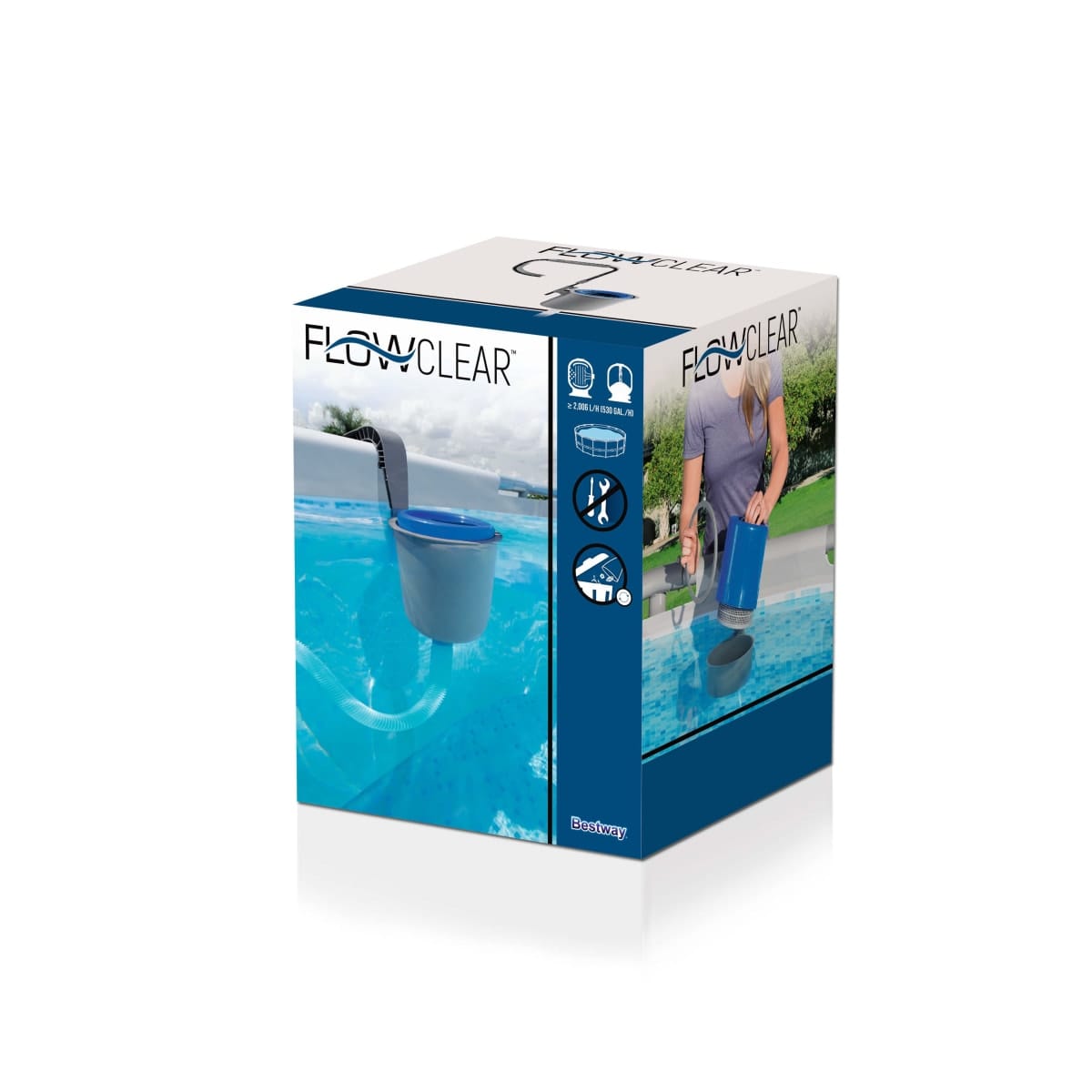 Bricocenter WALL SKIMMER FOR OVAL/RECTANGULAR POOLS