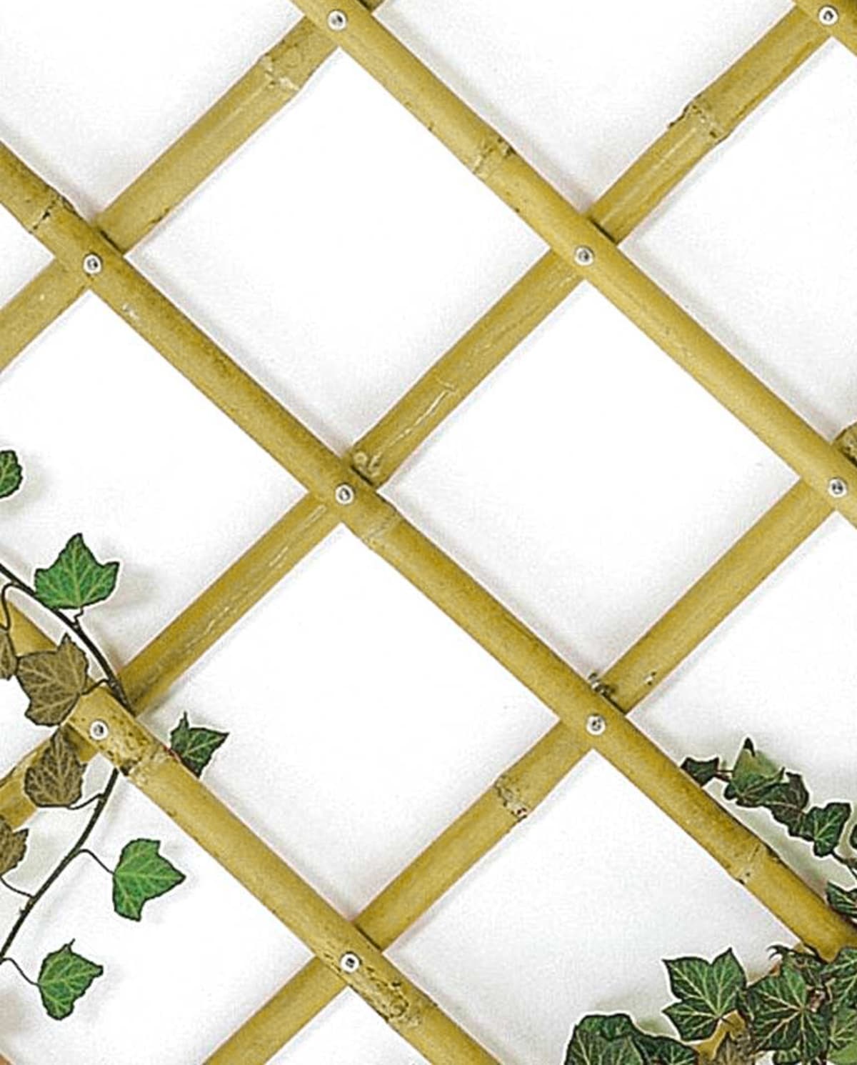 EXTENSIBLE NATURAL BAMBOO TRELLIS 150X180 CM