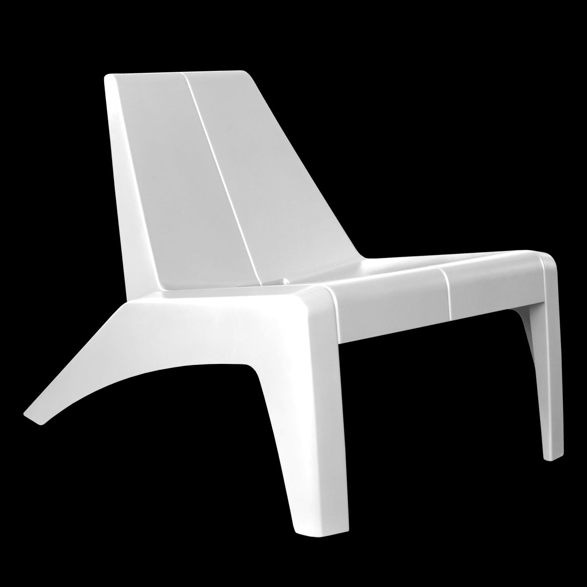 HALIOS RELAX NATERIAL WHITE ARMCHAIR