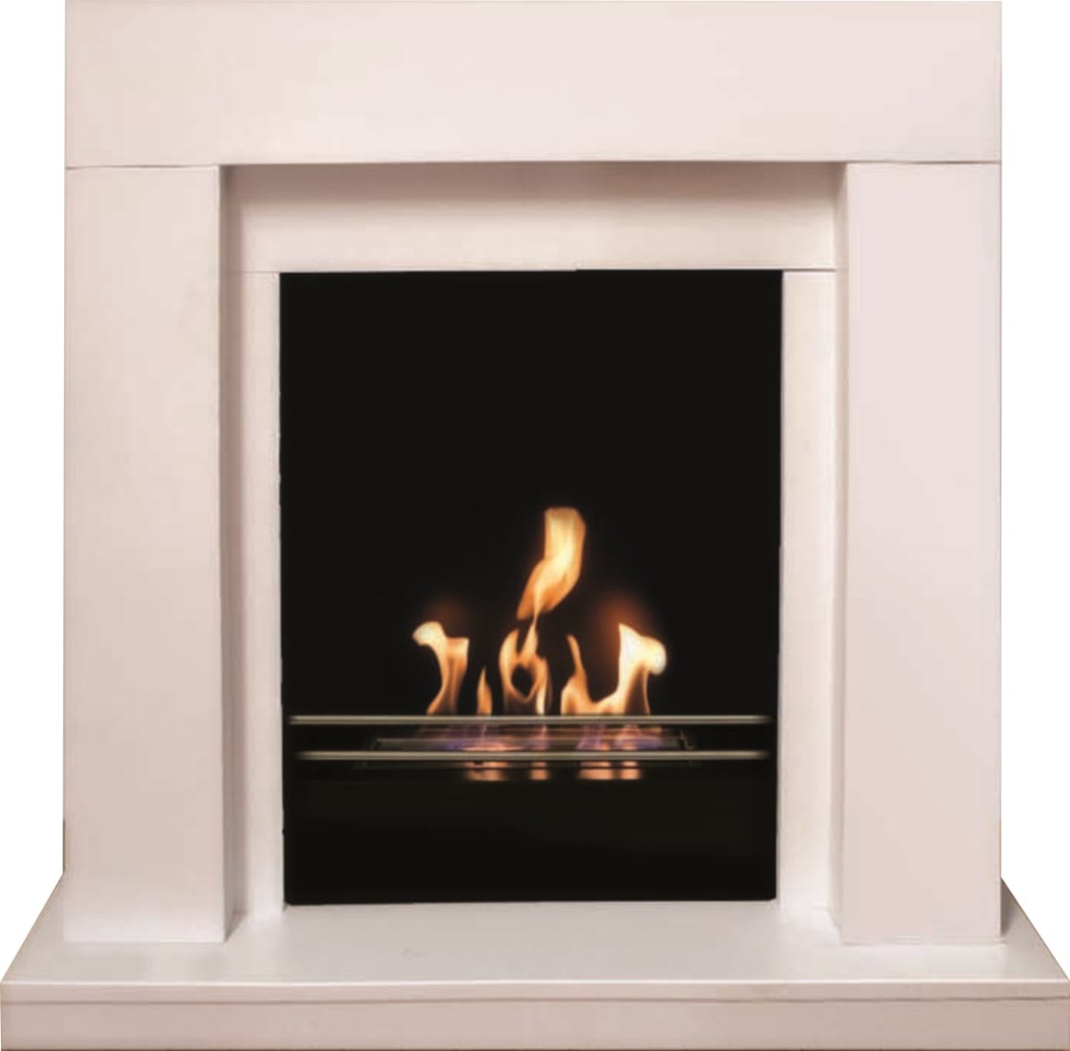 Bricocenter FLOOR STANDING BIO-FIREPLACE CAMOGLI MIS. L 70 H 70 P 30 WOODEN STRUCTURE
