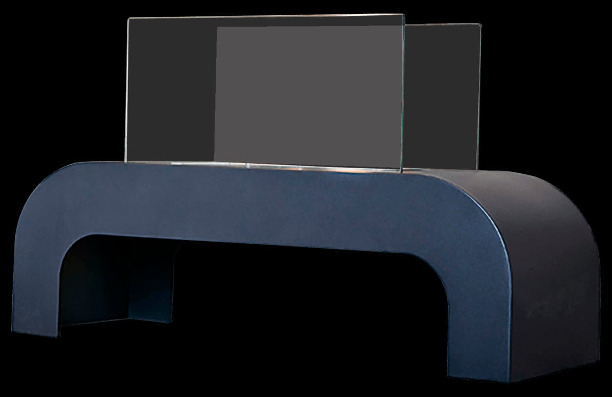 Bricocenter BIOCAMINO TERRA TRENTO NERO 755X250X300