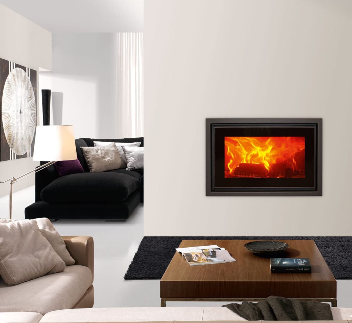 Bricocenter INSERTO CAMINO A LEGNA IAGO C720-S 7KW CANALIZZABILE