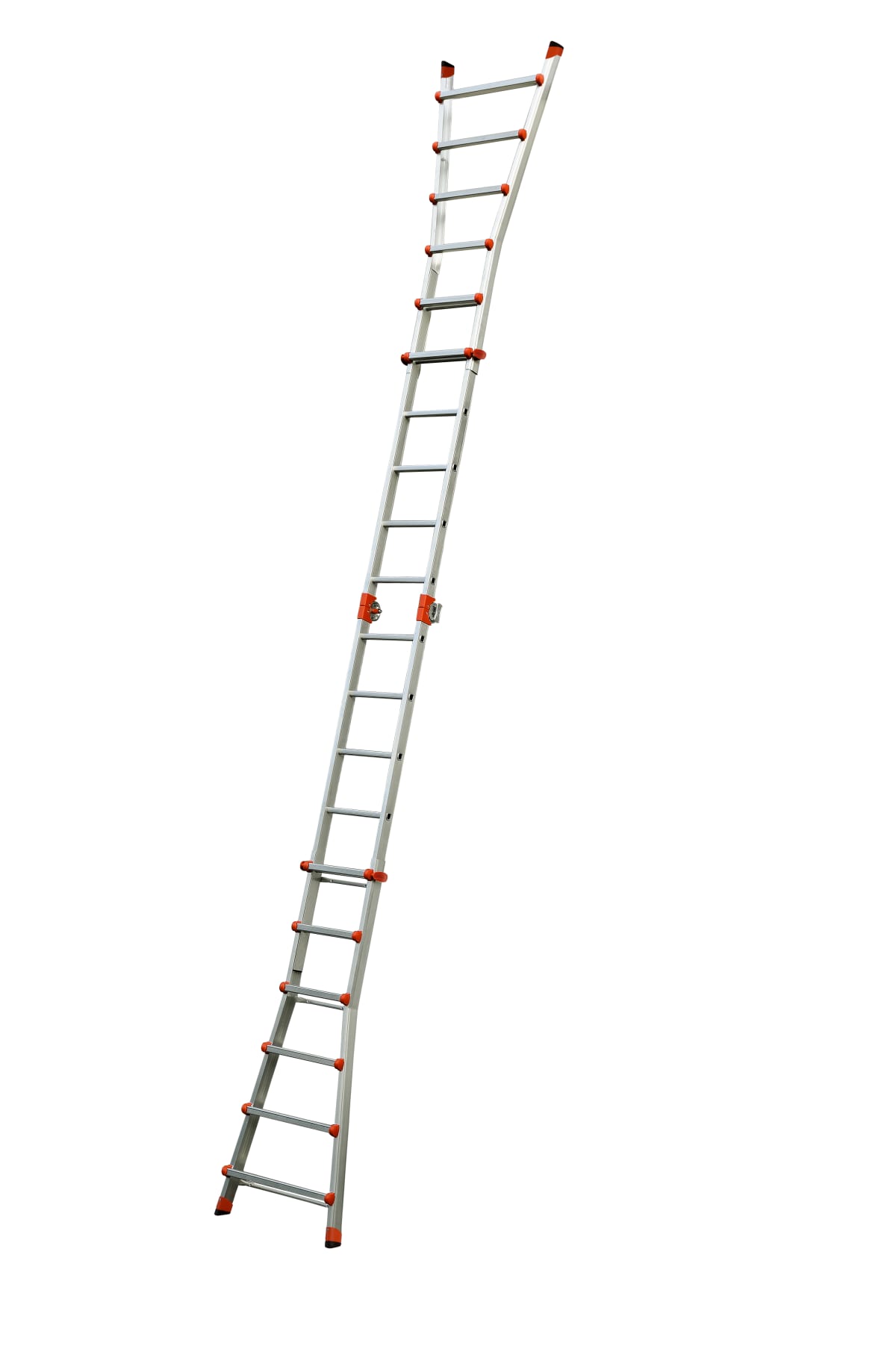 ALUMINI0 TELESCOPIC LADDER 6+6 - CAPACITY 150KG
