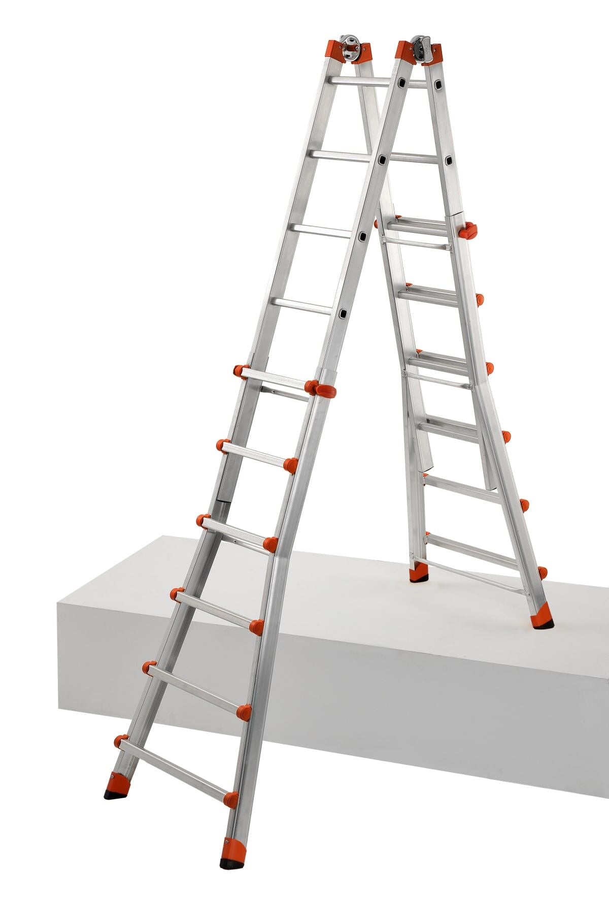 ALUMINI0 TELESCOPIC LADDER 6+6 - CAPACITY 150KG
