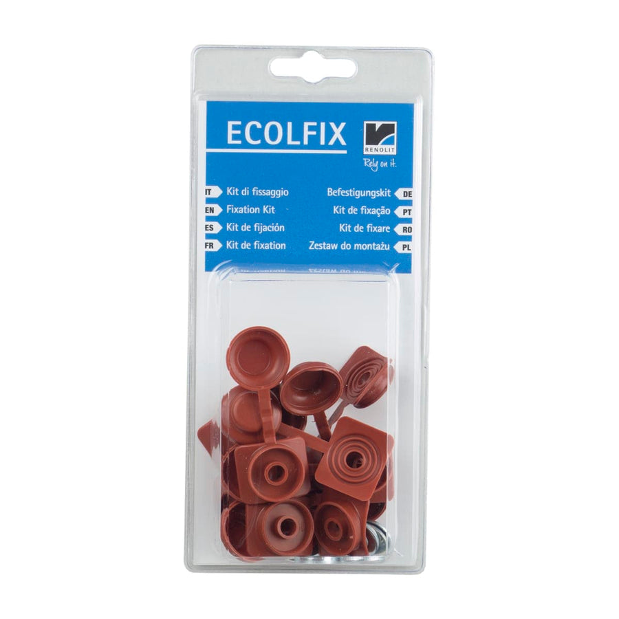 Bricocenter PACK.10PCS ECOLFIX SIENA RED