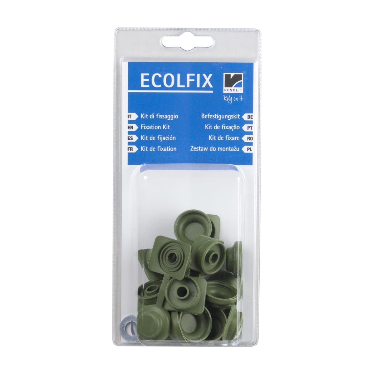 Bricocenter PACK.10PCS ECOLFIX GREEN