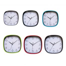 ANDROMEDA PVC WALL CLOCK 25.5X4.5CM