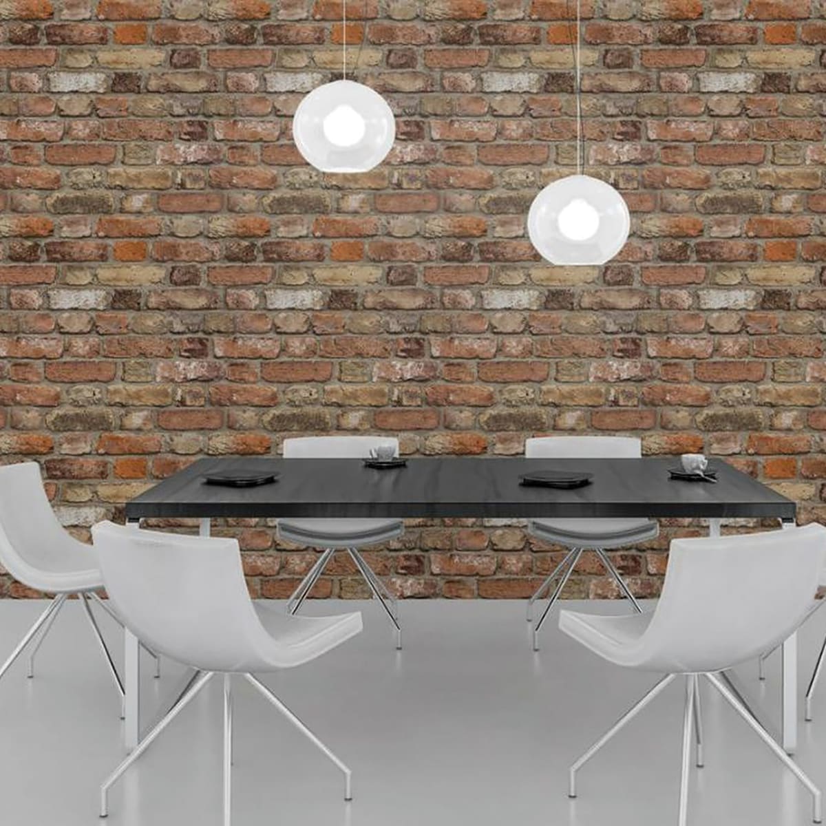 Bricocenter OCHRE BRICK WALLPAPER 53CMX10.5M