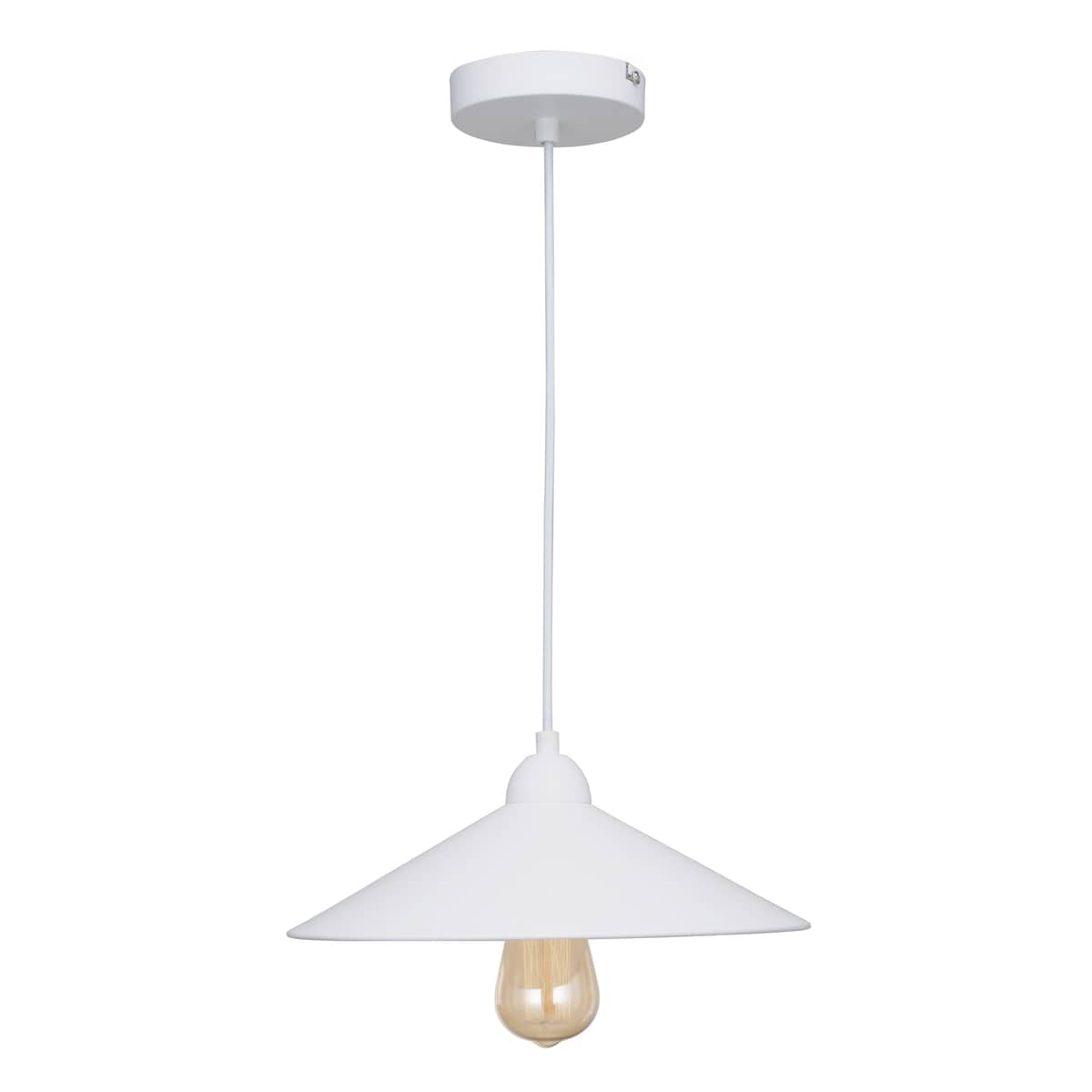 Bricocenter BRAGA METAL CHANDELIER WHITE D32 E27=60W