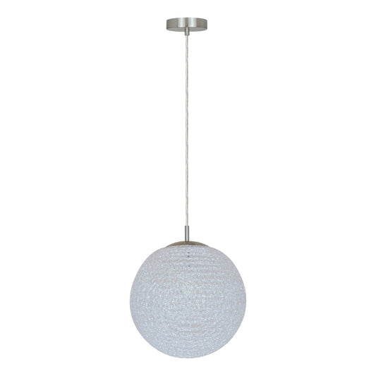 Bricocenter LAMPADARIO VIDIK PLASTICA BIANCO D30 E27=60W