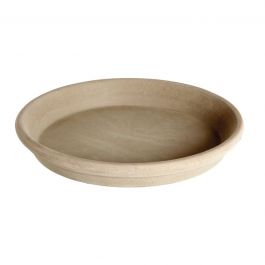 EARTHENWARE SAUCER DIAMETER 17XH3.2 CM EARTH VOLCANO