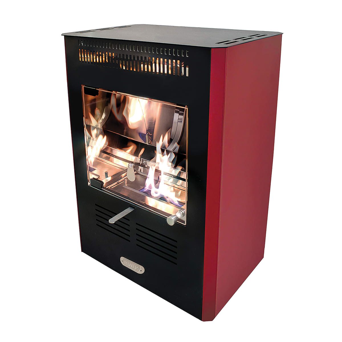 BIOETHANOL STOVE RUBY BURGUNDY H 61 L47 P 36