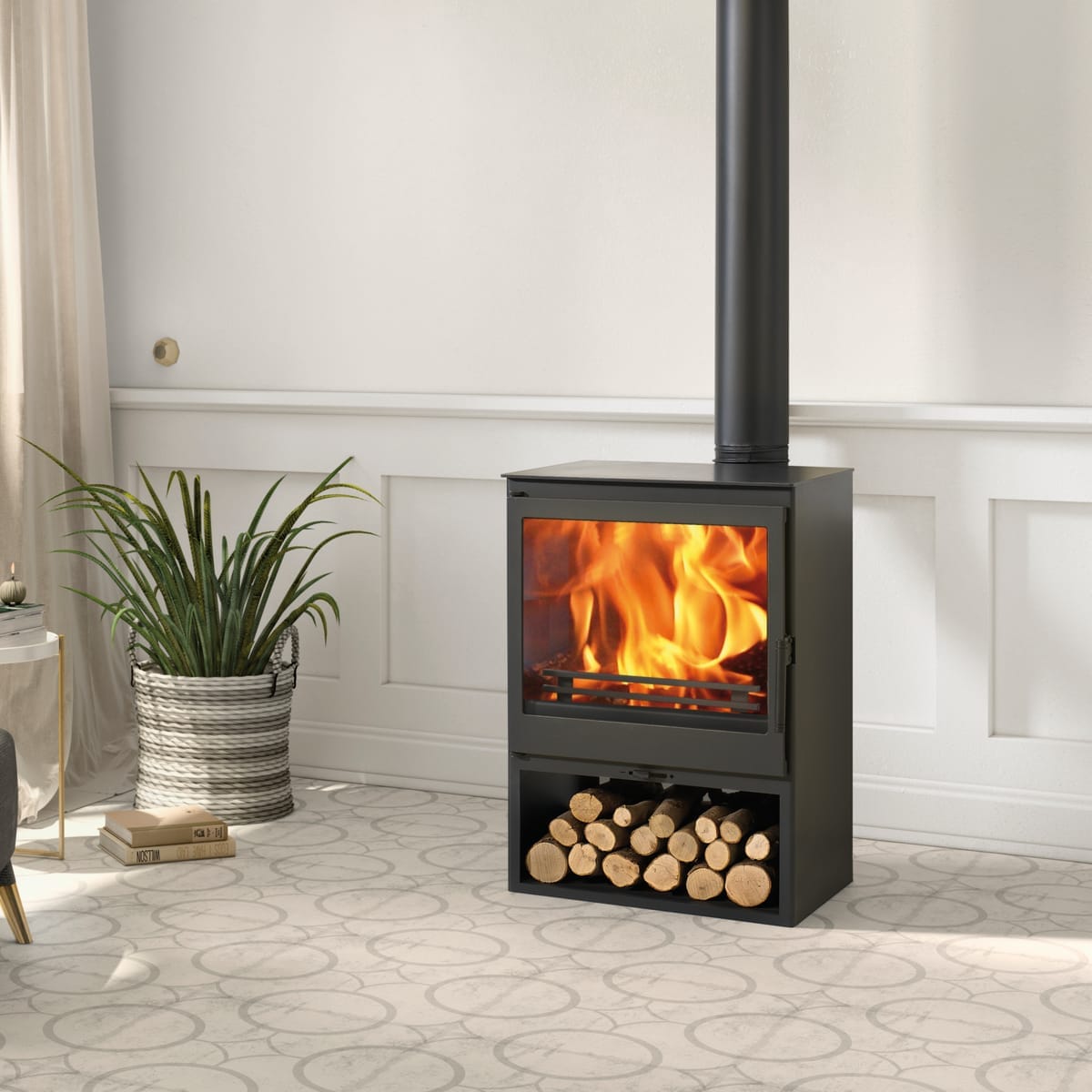 Bricocenter STUFA A LEGNA SAPHIR ECODESIGN KW 7,1