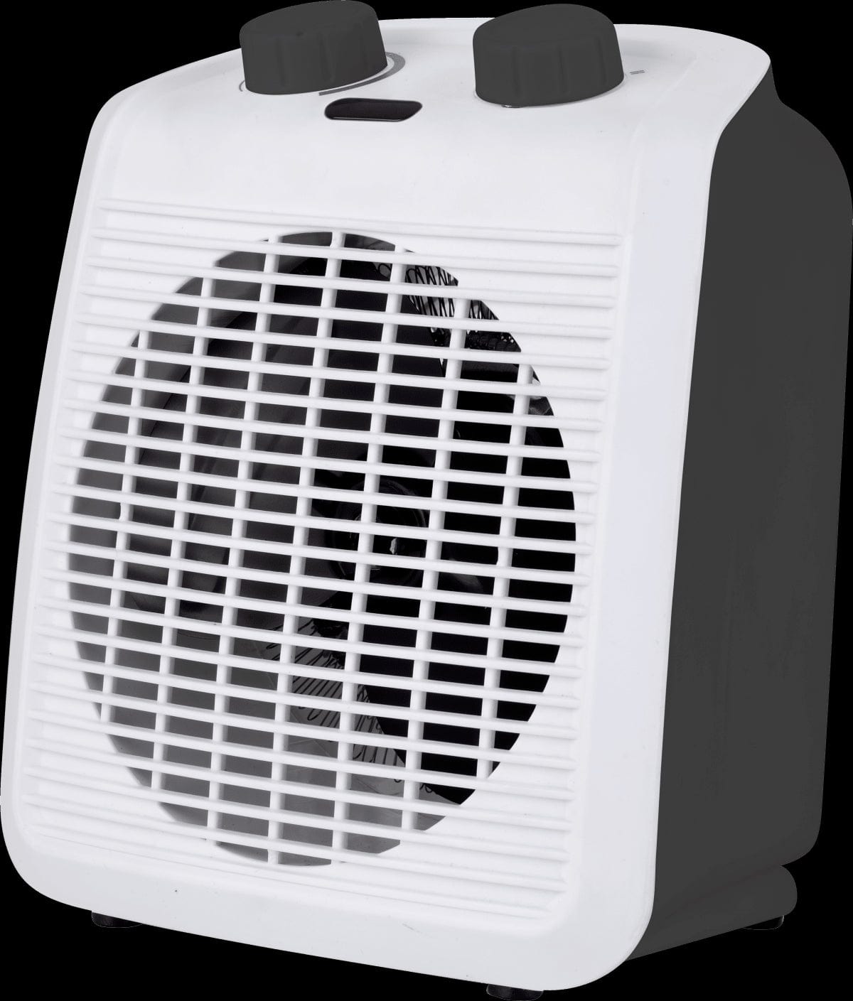 Bricocenter FAN HEATER 2KW 1000/2000 W COLOR WHITE/ANTHRACITE THERMOSTAT