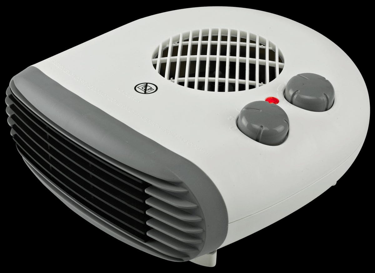 Bricocenter THERMOVENTILATORE ORIZZONTALE FLEX 2 POTENZA 1000/2000 W COLORE BIANCO L26 P27 H12 CM 1,0