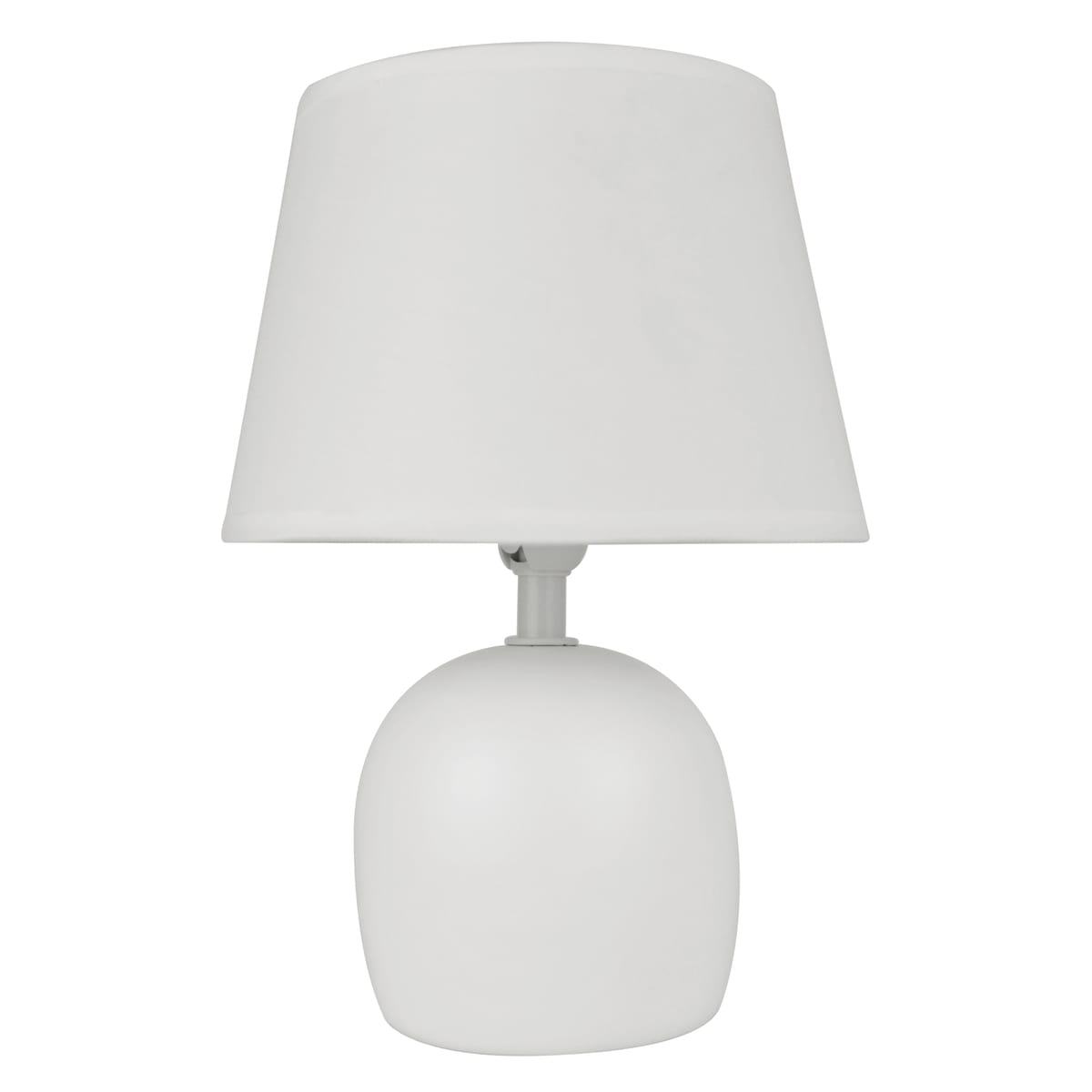 Bricocenter POKI TABLE LAMP CERAMIC GREY H24.5 E14=40W