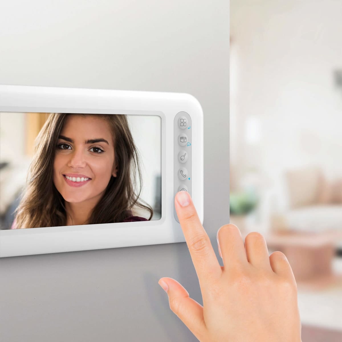 Bricocenter 7-CHANNEL EXPANDABLE AVIDSEN YLVA3 VIDEO INTERCOM