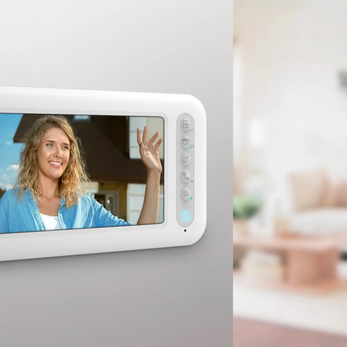Bricocenter 7-CHANNEL EXPANDABLE AVIDSEN YLVA3 VIDEO INTERCOM
