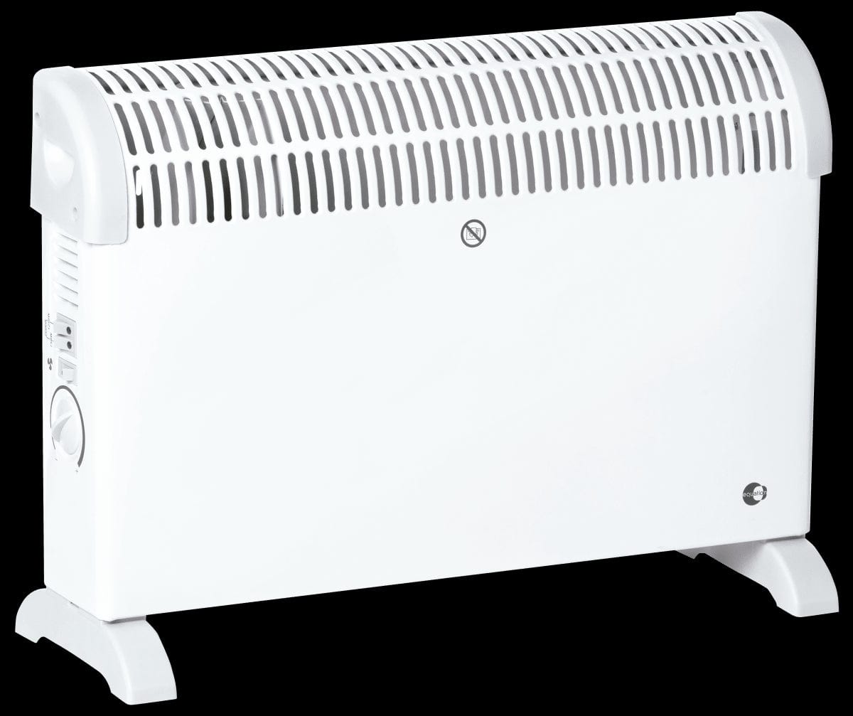 Bricocenter THERMOCONVETTORE LADY 2T 3 POTENZE 750/1250/2000 W + TURBO