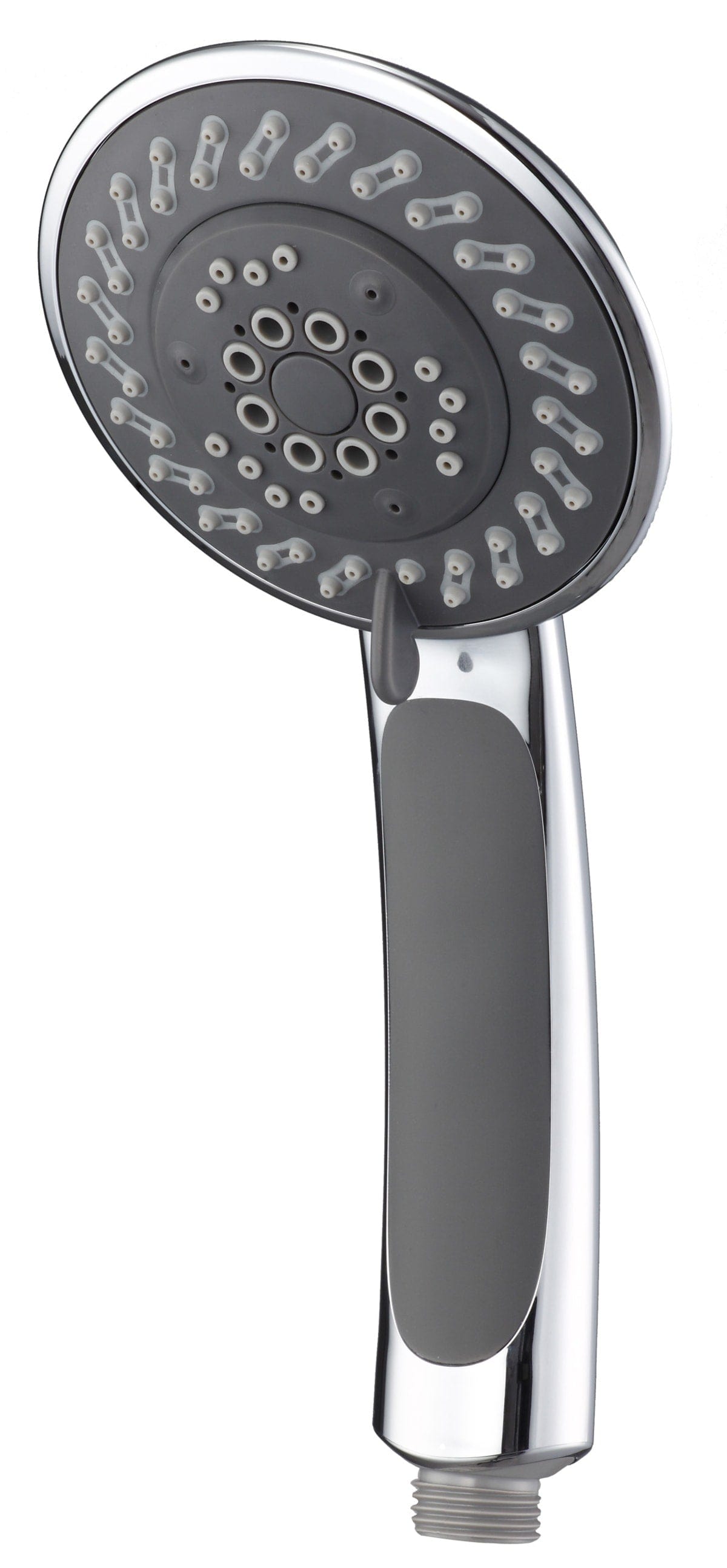 Bricocenter HAND SHOWER 5 JETS CHROME DIA 10CM EASY CLEAN