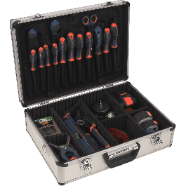 DEXTER ALUMINIUM BRIEFCASE 45X33X15 CM