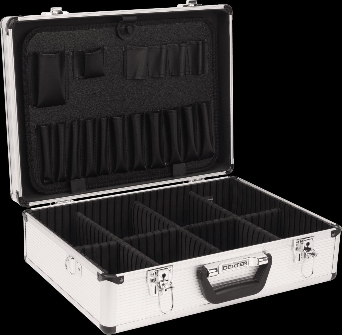 Bricocenter DEXTER ALUMINIUM BRIEFCASE 45X33X15 CM