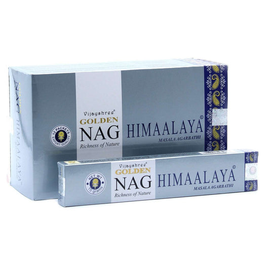 15g Golden Nag - Himalaya Incense - best price from Maltashopper.com GOLDNCI-10
