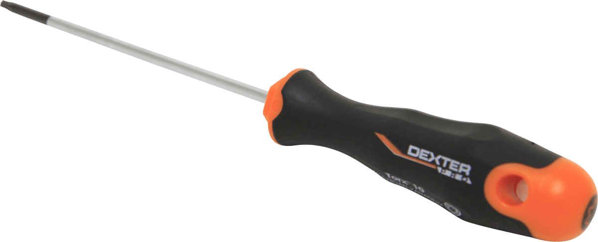 DEXTER PRO TORX SCREWDRIVER, T20X97MM IMPRINT, MOLYBDENUM VANADIUM
