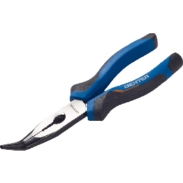 DEXTER CURVED NOSE PLIERS 200MM CHROME VANADIUM