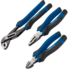 3-PIECE SET PLIERS, PINCERS, DEXTER PARROT