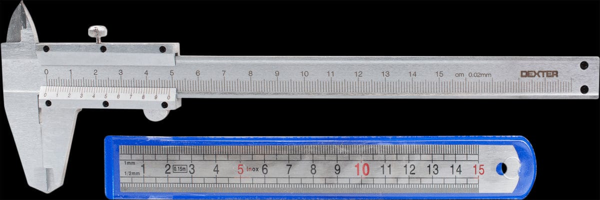 Bricocenter DEXTER 150 MM CALIBRE, MANUAL MEASUREMENT, STEEL