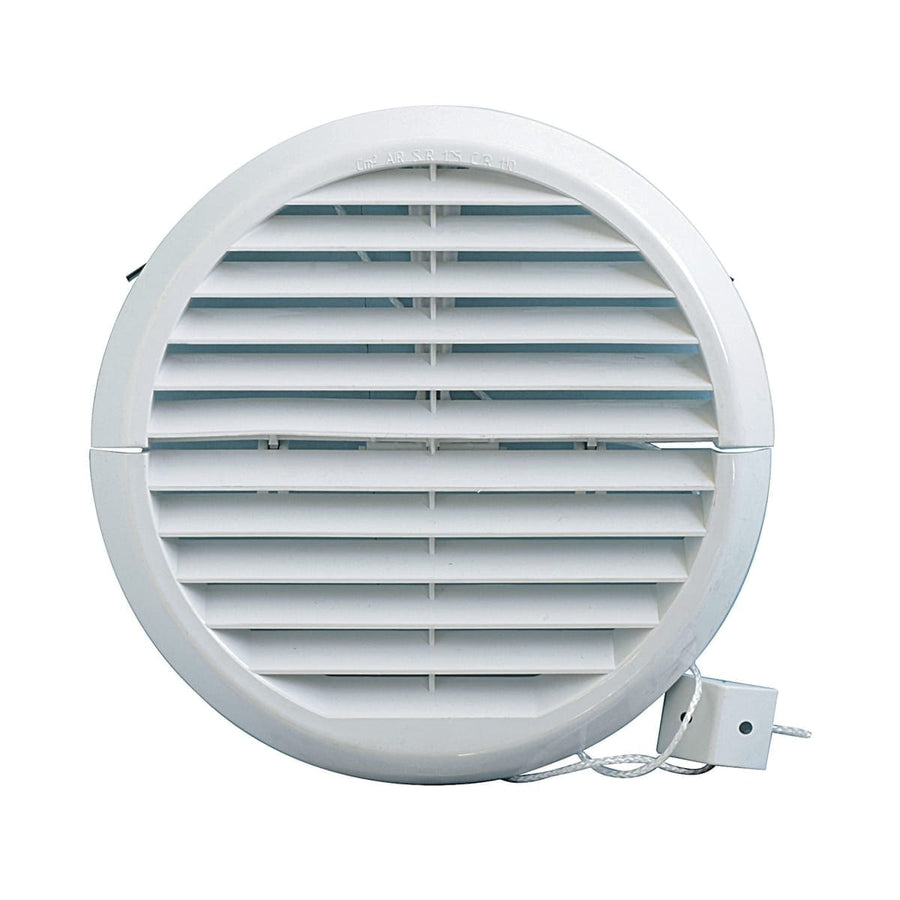 Bricocenter VENTILATION GRILLE DENTO/OUTSIDE FOLDABLE HOLE DIA100-140 MM