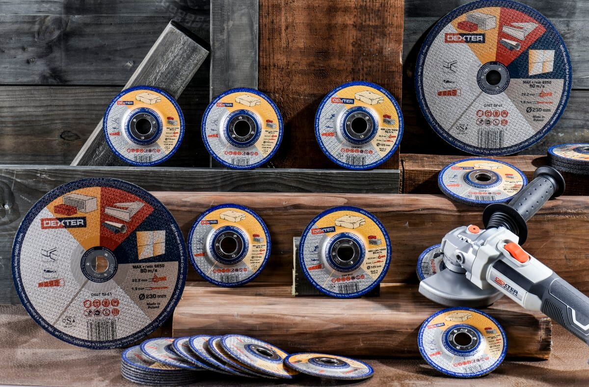 DEXTER ABRASIVE DISC FOR STONE CUTTING125X3 MM