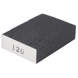 DEXTER ABRASIVE SPONGE FOR WOOD 100X70MM GRIT 120