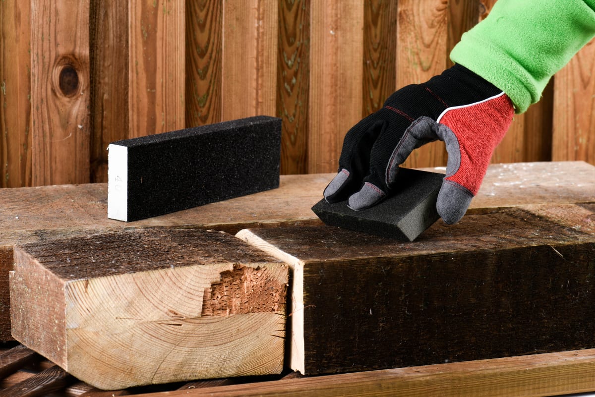 DEXTER ABRASIVE SPONGE FOR WOOD GRIT60