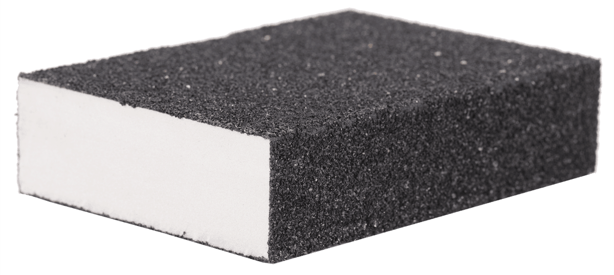 SET OF 3 DEXTER WOOD ABRASIVE SPONGES 100X70MM GRIT 40,80,120