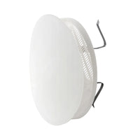 UNIVERSAL ROUND AIR GRILLE WITH SPRING FROM DIA. 80 TO 125 MM