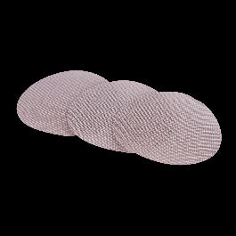 DEXTER PRO RANDOM ORBITAL SANDING NET, FOR WOOD, 125 MM UNPERFORATED, GRIT 120,3