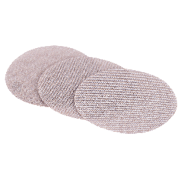 DEXTERPRO RANDOM ORBITAL SANDER ABRASIVE, FOR WOOD, 125 MM UNPERFORATED, GRIT 80, 3 PIECES