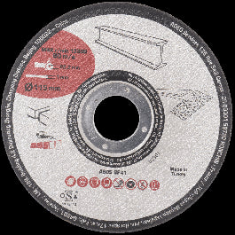 ABRASIVE DISC 115 X 1 MM METAL CUTTING 10 PIECES