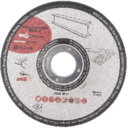 ABRASIVE DISC 115 X 1 MM METAL CUTTING 10 PIECES