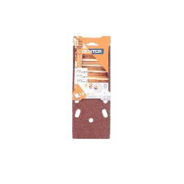 ABRASIVE FOR DEXTER ORBITAL WOOD SANDER 93X230 MM PERFORATED, GRIT 120,5 PIECES