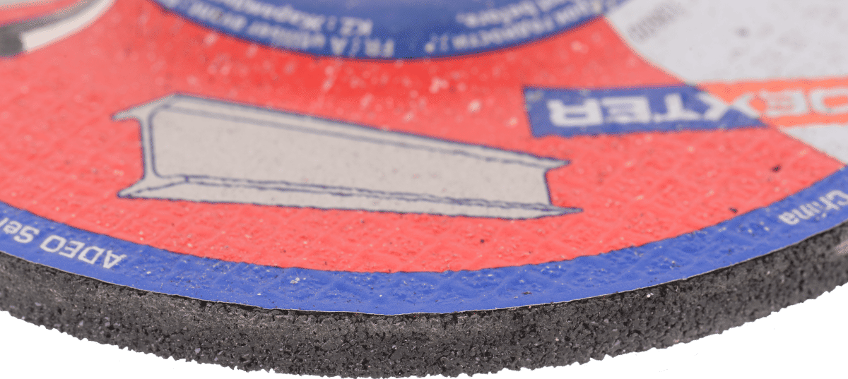 DEXTER STAINLESS STEEL GRINDING DISC 125X6 MM
