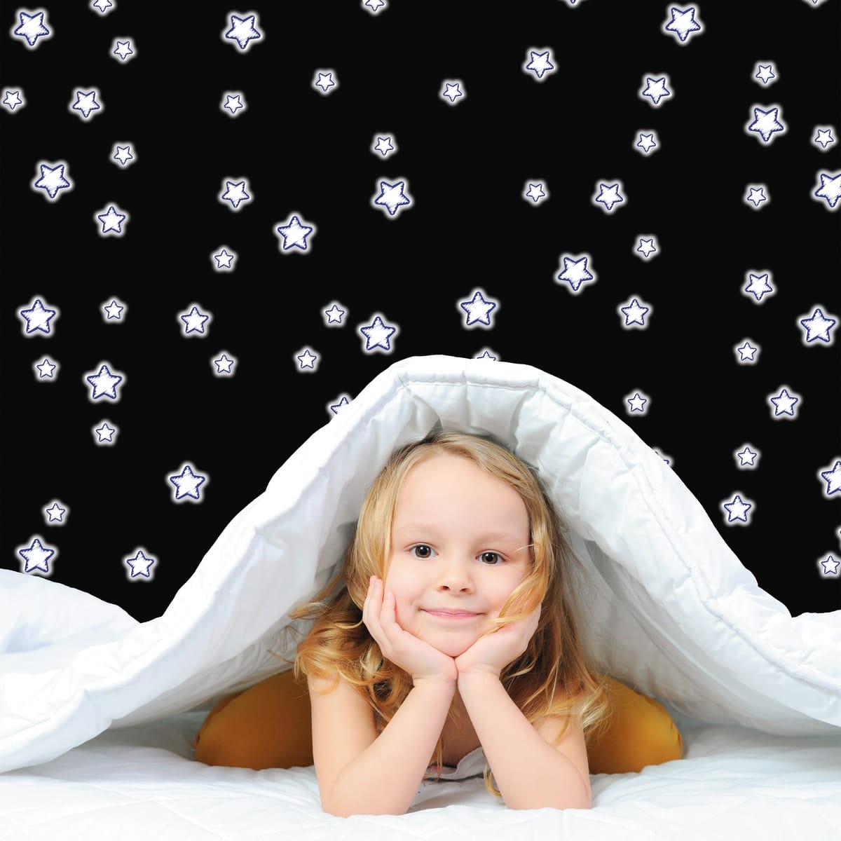 Bricocenter STICKER FOAM 3D GLOW STARS 15.5X34 CM