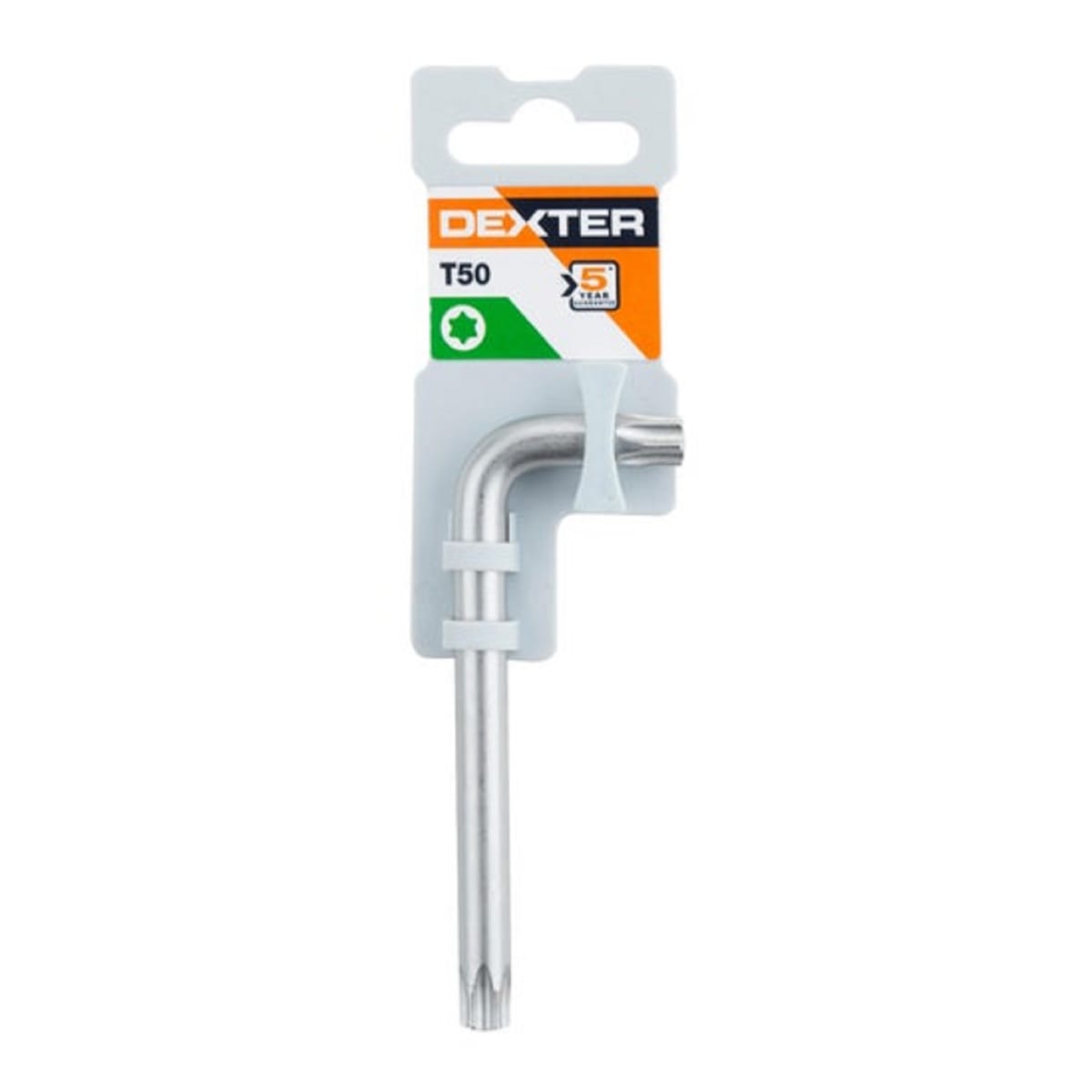 DEXTER TORX ALLEN KEY, T50, 50 MM, STEEL