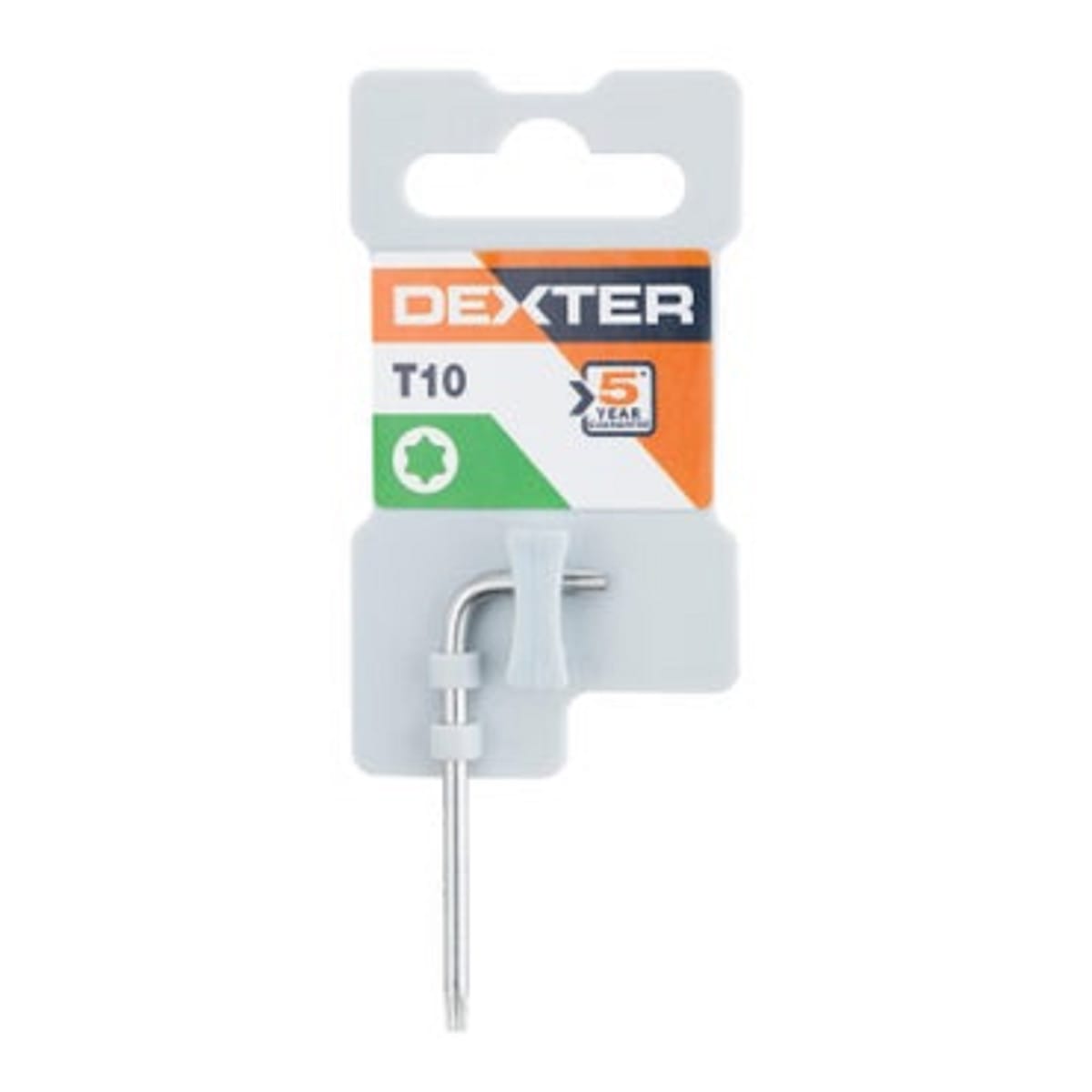 DEXTER TORX ALLEN KEY, T10, 10 MM, STEEL