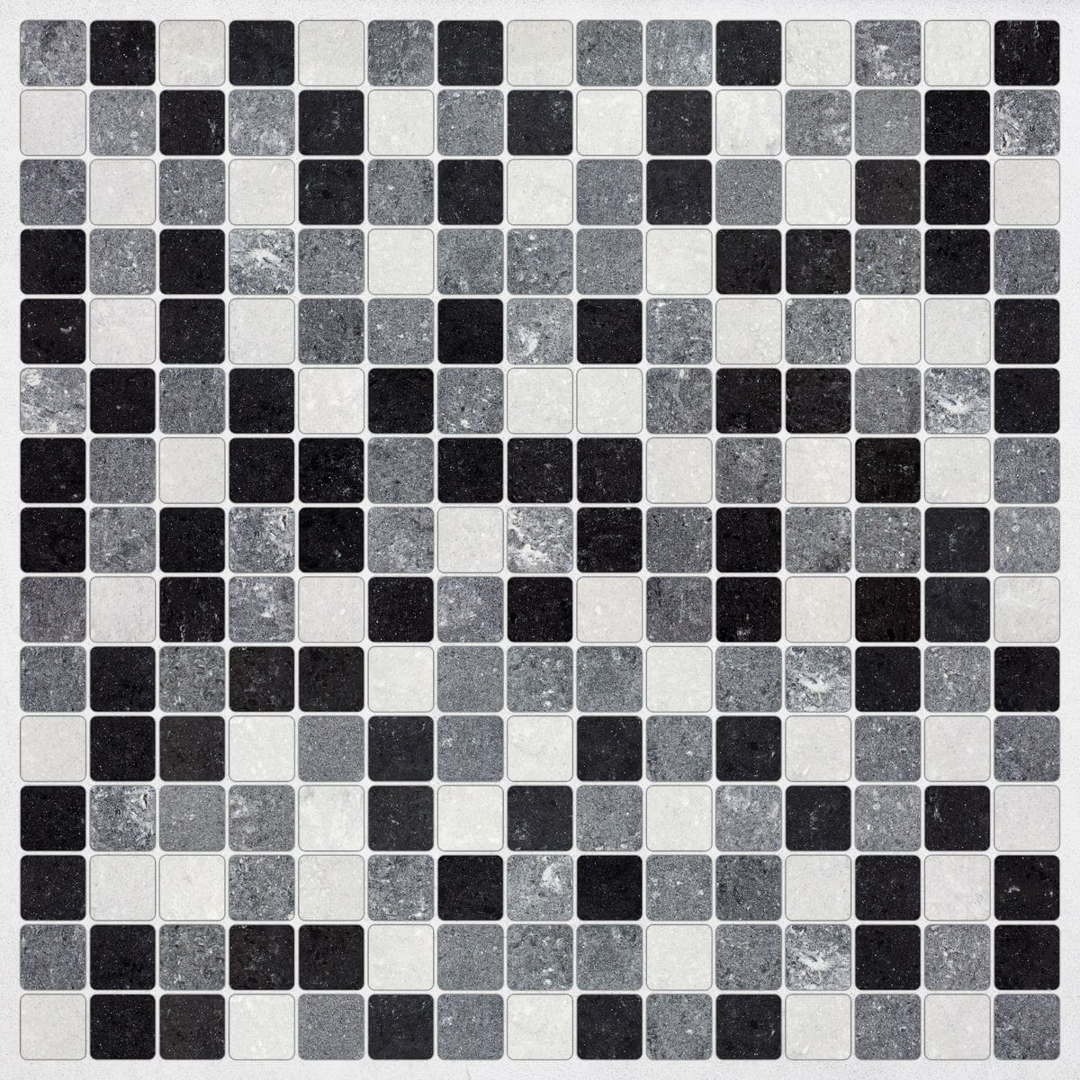 Bricocenter BLACK WHITE TILE STICKERS