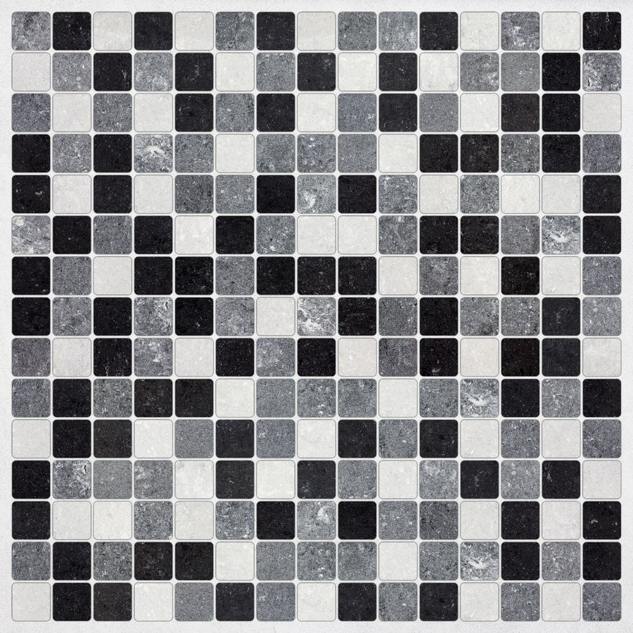 Bricocenter BLACK WHITE TILE STICKERS