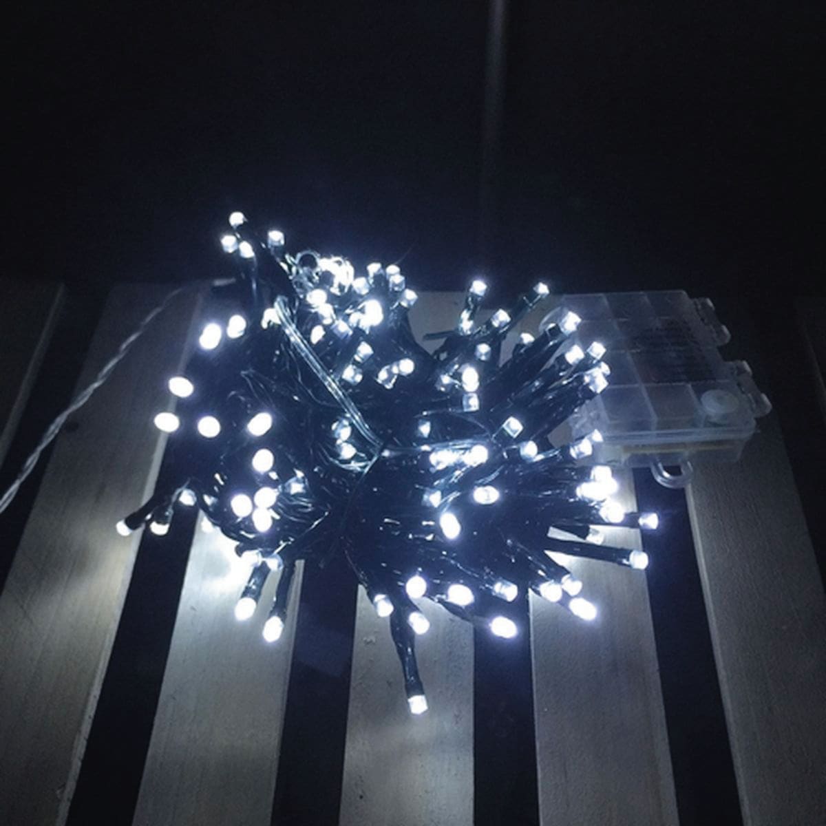 180 led cold light battery operated light chain